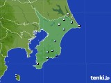 千葉県のアメダス実況(降水量)(2022年02月19日)