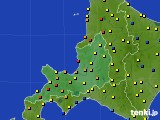道央のアメダス実況(積雪深)(2022年02月20日)