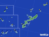 沖縄県のアメダス実況(風向・風速)(2022年02月20日)