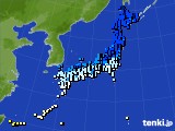 アメダス実況(気温)(2022年02月22日)