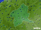 群馬県のアメダス実況(気温)(2022年02月23日)