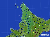 道北のアメダス実況(日照時間)(2022年02月24日)