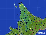 道北のアメダス実況(日照時間)(2022年02月25日)