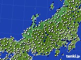 北陸地方のアメダス実況(風向・風速)(2022年02月26日)
