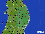 2022年02月28日の岩手県のアメダス(日照時間)