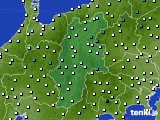 長野県のアメダス実況(気温)(2022年02月28日)