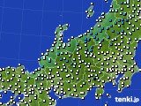 2022年03月02日の北陸地方のアメダス(気温)