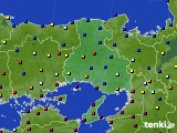 2022年03月03日の兵庫県のアメダス(日照時間)