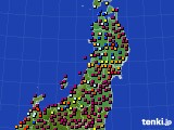 東北地方のアメダス実況(日照時間)(2022年03月04日)