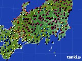2022年03月04日の関東・甲信地方のアメダス(日照時間)