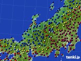 北陸地方のアメダス実況(日照時間)(2022年03月05日)