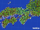 2022年03月05日の近畿地方のアメダス(日照時間)