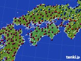 2022年03月05日の四国地方のアメダス(日照時間)