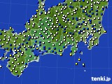 東海地方のアメダス実況(風向・風速)(2022年03月06日)