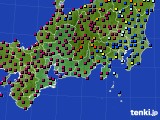 東海地方のアメダス実況(日照時間)(2022年03月08日)