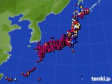 アメダス実況(日照時間)(2022年03月08日)