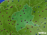 群馬県のアメダス実況(日照時間)(2022年03月08日)