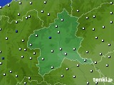 群馬県のアメダス実況(風向・風速)(2022年03月08日)