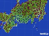 東海地方のアメダス実況(日照時間)(2022年03月09日)