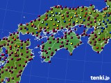 2022年03月09日の四国地方のアメダス(日照時間)