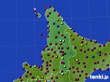 道北のアメダス実況(日照時間)(2022年03月09日)