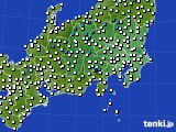 2022年03月09日の関東・甲信地方のアメダス(気温)