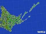 道東のアメダス実況(気温)(2022年03月10日)