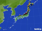 アメダス実況(積雪深)(2022年03月12日)