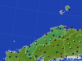 島根県のアメダス実況(日照時間)(2022年03月12日)