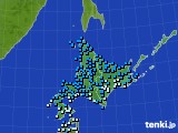 2022年03月12日の北海道地方のアメダス(気温)