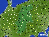 長野県のアメダス実況(気温)(2022年03月12日)