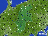 長野県のアメダス実況(風向・風速)(2022年03月13日)