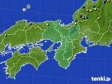 近畿地方のアメダス実況(積雪深)(2022年03月14日)