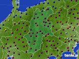 長野県のアメダス実況(日照時間)(2022年03月14日)