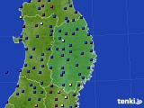 2022年03月14日の岩手県のアメダス(日照時間)