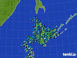2022年03月17日の北海道地方のアメダス(気温)