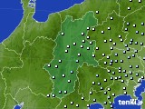 長野県のアメダス実況(降水量)(2022年03月22日)