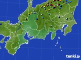 2022年03月22日の東海地方のアメダス(積雪深)