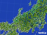 2022年03月22日の北陸地方のアメダス(気温)