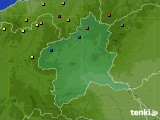 群馬県のアメダス実況(積雪深)(2022年03月24日)