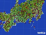 東海地方のアメダス実況(日照時間)(2022年03月24日)