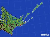 2022年03月24日の道東のアメダス(日照時間)