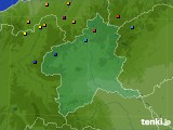 群馬県のアメダス実況(積雪深)(2022年03月25日)