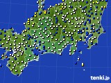 東海地方のアメダス実況(風向・風速)(2022年03月26日)