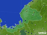 2022年03月26日の福井県のアメダス(風向・風速)
