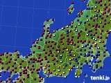 北陸地方のアメダス実況(日照時間)(2022年03月27日)