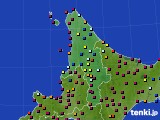 2022年03月27日の道北のアメダス(日照時間)