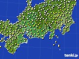 東海地方のアメダス実況(気温)(2022年03月27日)