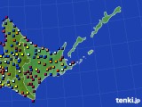 2022年03月28日の道東のアメダス(日照時間)