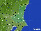2022年03月28日の茨城県のアメダス(風向・風速)